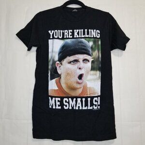 The Sandlot "You're Killing Me Smalls" Unisex TShirt black sz Small Short Sleeve